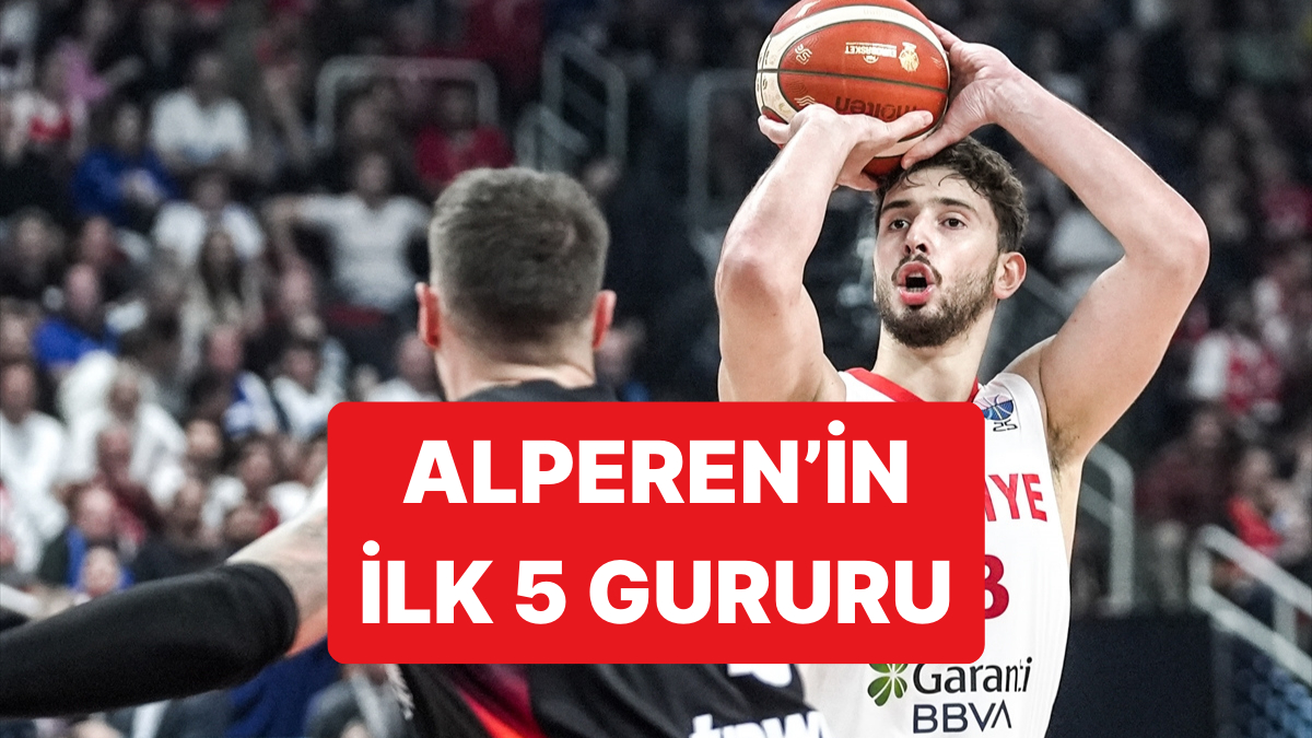 12 Dev Adam&apos;dan Alperen Şengün, EuroBasket 2025&apos;in En İyi 5&apos;ine Seçildi