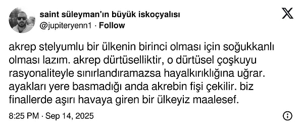 Biraz da astroloji...