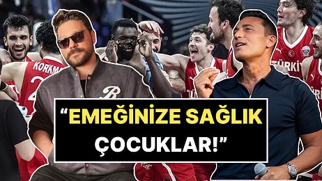 "Gurur Duyuyoruz": 24 Yıl Sonra Avrupa 2.'si Olan 12 Dev Adam'ın Final Maçına Ünlülerden Gelen Yorumlar!