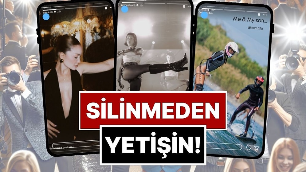 Silinmeden Yetişin: 14 Eylül'de Ünlülerin Paylaştığı "Kaçarsa Yazık Olur" Temalı Instagram Hikayeleri!