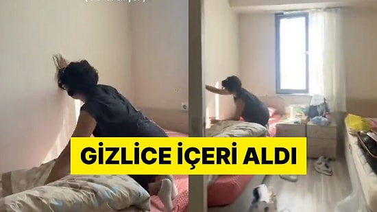 Üniversite Öğrencisi Kalacağı Yurt Odasını Annesine Temizletti
