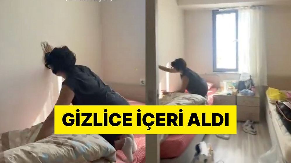 Üniversite Öğrencisi Kalacağı Yurt Odasını Annesine Temizletti
