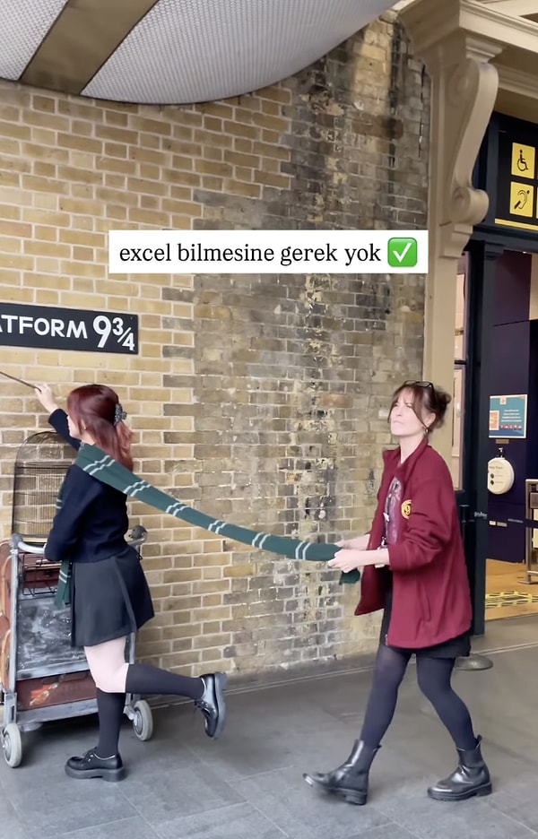 Atkı sallayıcılığı!