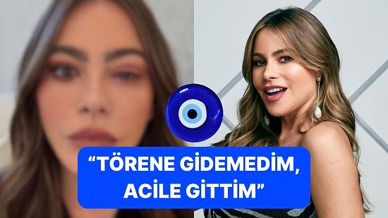Ailemizin Biricik Gloria'sı Sofia Vergara'nın Emmy Ödülleri'ne Katılmama Sebebi Sevenlerini Endişelendirdi