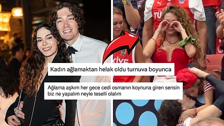 12 Dev Adam'ın Kaptanı Cedi Osman ve Eşi Ebru Şahin'in Finaldeki Gözyaşları Sosyal Medyada Çok Konuşuldu