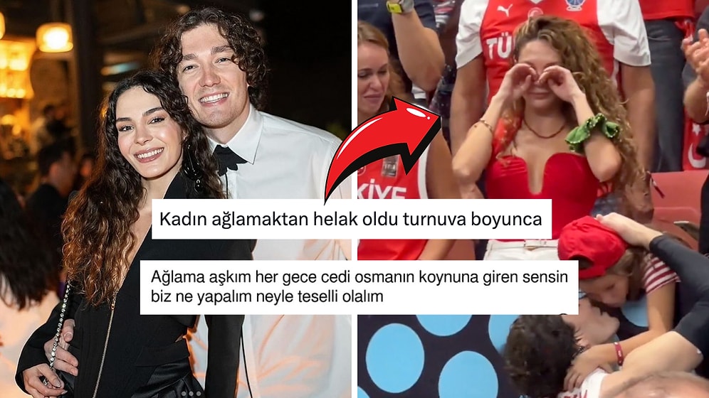 12 Dev Adam'ın Kaptanı Cedi Osman ve Eşi Ebru Şahin'in Finaldeki Gözyaşları Sosyal Medyada Çok Konuşuldu