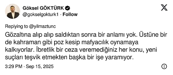 Sosyal medya kullanıcıları saldırgana etkili ve caydırıcı ceza verilmesini talep etti: