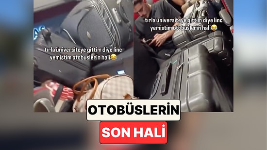 Bir Genç Üniversitelerin Açılmasına Az Bir Zaman Kala Otobüslerin Durumunu Paylaştı