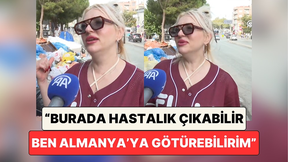 Bir Gurbetçi Sokaklardaki Çöplere Tepki Gösterdi: "Annem ve Babam Vergi Ödüyor"