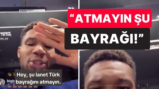 Yunanistan Basketbol Takımı Oyuncusu Giannis, Yayınına Türk Bayrağı Atanlara Sinirlendi