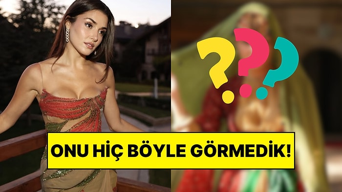 Hiç Böyle Görmedik: Hande Erçel’in Vizyona Girmeye Hazırlanan Mest-i Aşk Filmindeki İmajı Beğenilerle Buluştu