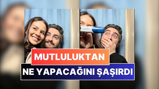 Hamile Olduğunu Fotoğraf Kabininde Söyleyen Kadın ve Eşinin Paha Biçilemez Mutluluğu Kameraya Yansıdı