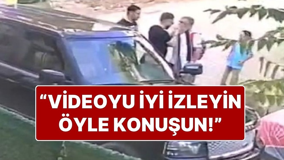 Kendisini Uyaran Bir Babaya Tokat Atan Adamdan Pişkin Cevap: “Videoya İyi Bakın, Ona Göre Yorum Yapın!”