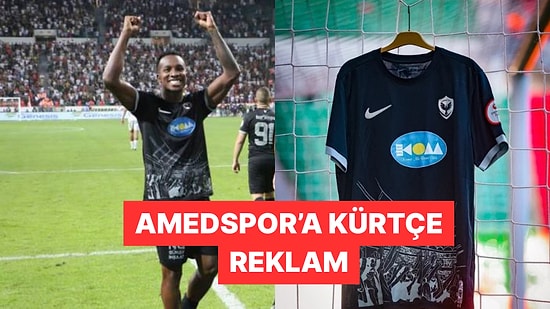 Amedspor Formasına Kürtçe Reklam Alan İlk Profesyonel Takım Oldu