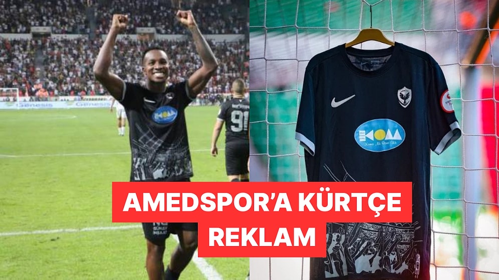 Amedspor Formasına Kürtçe Reklam Alan İlk Profesyonel Takım Oldu
