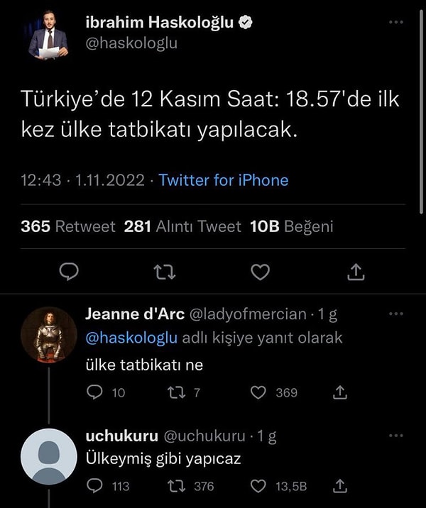 Tabii efsane diyaloglar da mevcut.