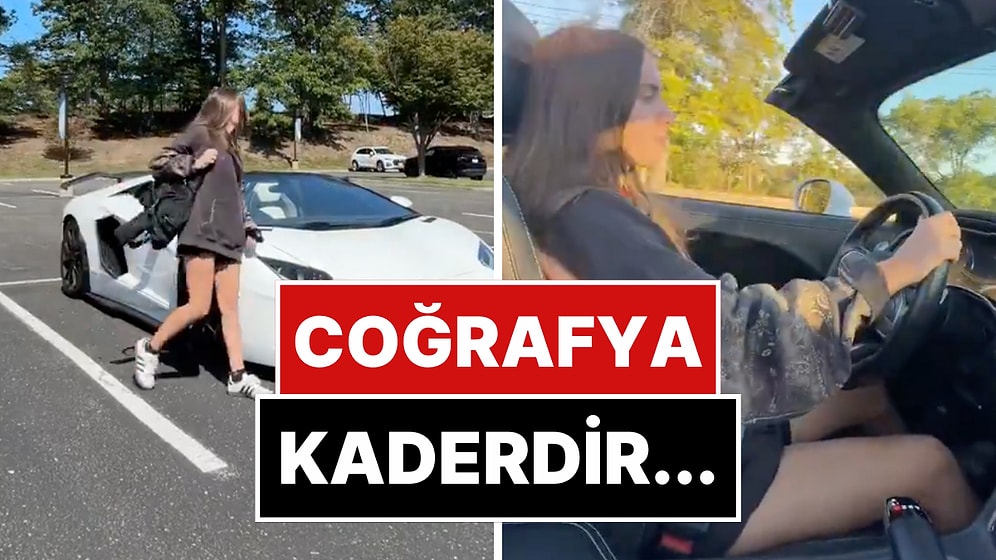 Okula Lamborghini ile Giden Amerikalı Kızın Ultra Lüks "Okulda Bir Günüm" Vlogu Dumura Uğrattı