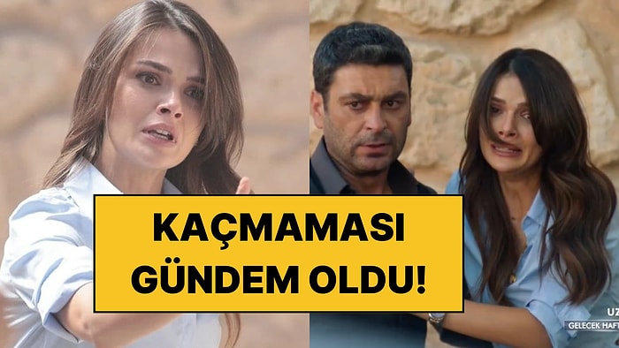 Uzak Şehir'de Mine'nin Arabayı Üstüne Sürdüğü Sırada Kenardan Kaçmayıp Duvara Sinen Alya Tartışma Yarattı