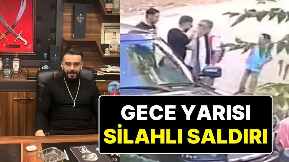 Çocuklarının Yanında Babalarını Tokatlayan Magandanın İş Yeri Kurşunlandı!