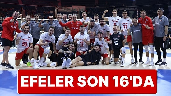 Filenin Efeleri, Dünya Şampiyonası'nda 3'te 3 Yaparak Son 16'ya Yükseldi