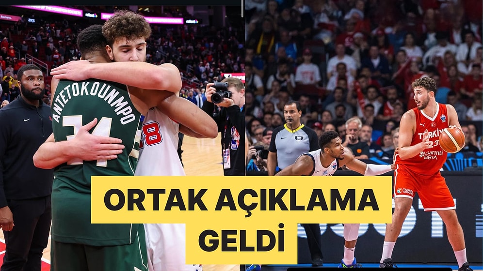 Giannis Antetokounmpo ve Alperen Şengün'den Ortak Paylaşım Geldi