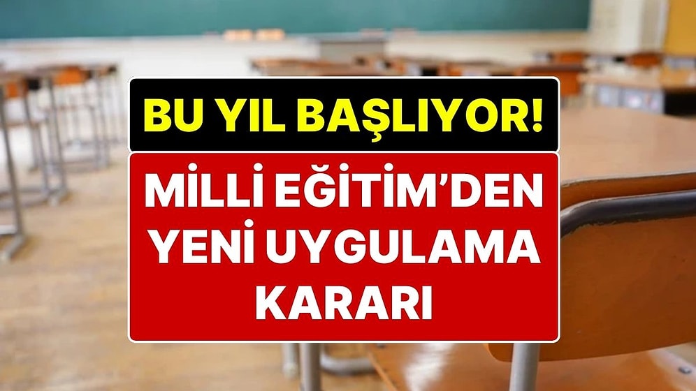MEB’ten Yeni Uygulama Kararı: Orta Okul ve Liselerde Öğrencilere Mesleki Envanterler Uygulanacak