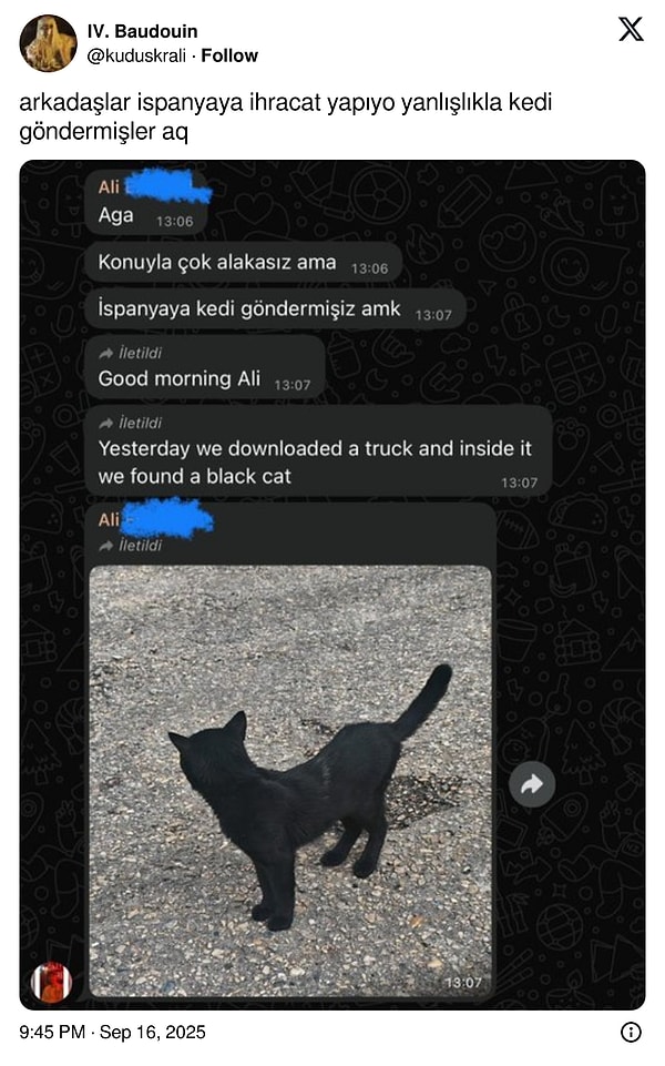 Kapağı atmış.