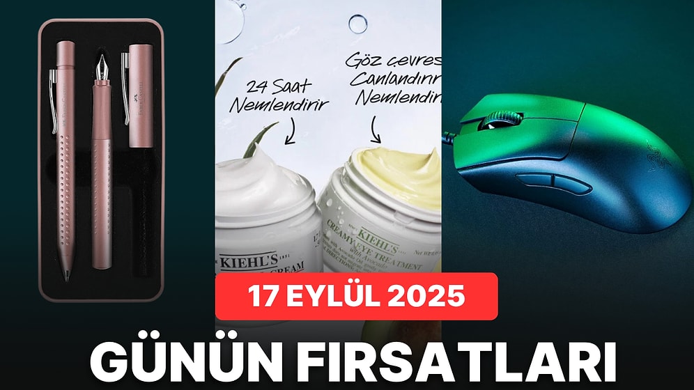 Bugün İndirimde Neler Var? 17 Eylül 2025 Günün Fırsatları