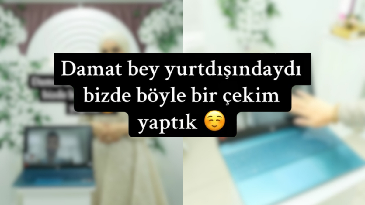 Uzak Mesafe İlişkisi Yaşayan Çift Online Nişanlandı