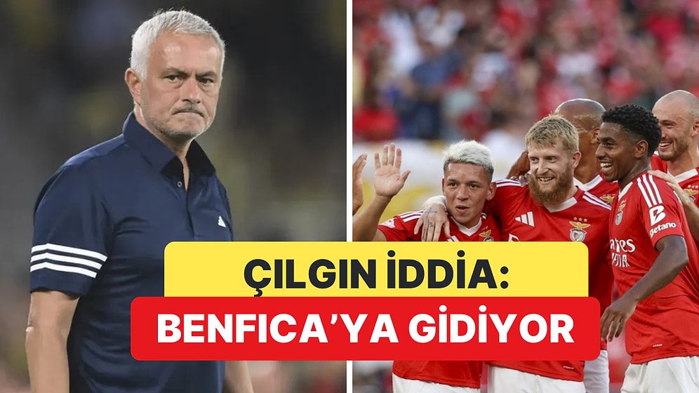 Jose Mourinho, Fenerbahçe ile Benfica'ya Elendi, Şimdi Benfica'ya Teknik Direktör Olabilir