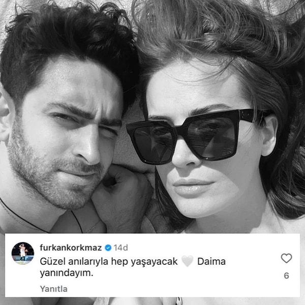 İrem Sak'ın epey uzun süredir beraber olduğu NBA'de forma giyen başarılı milli basketbolcu Furkan Korkmaz'dan destek mesajı gecikmedi.