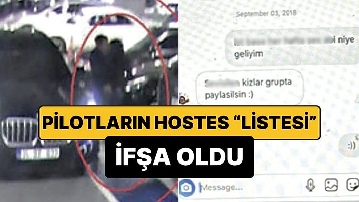Pilotla Hostesin Yasak Aşkı Skandalı Ortaya Çıkardı: Pilotların 'Hostes' Grubu İfşa Oldu!