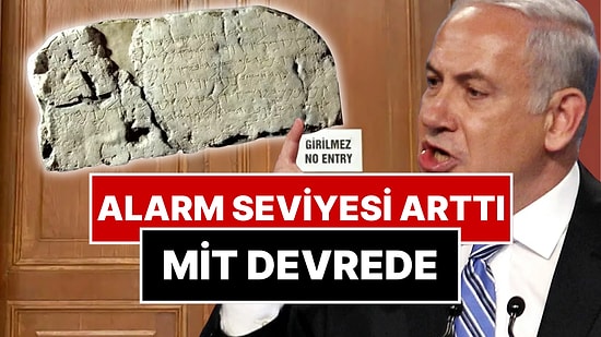 Netanyahu'nun Sözleri İstanbul'da Alarm Seviyesini Yükseltti! Siloam Yazıtı MİT'in Kontrolünde