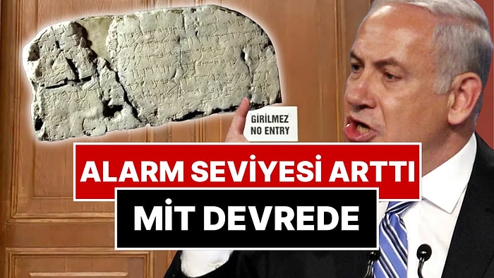Netanyahu'nun Sözleri İstanbul'da Alarm Seviyesini Yükseltti! Siloam Yazıtı MİT'in Kontrolünde