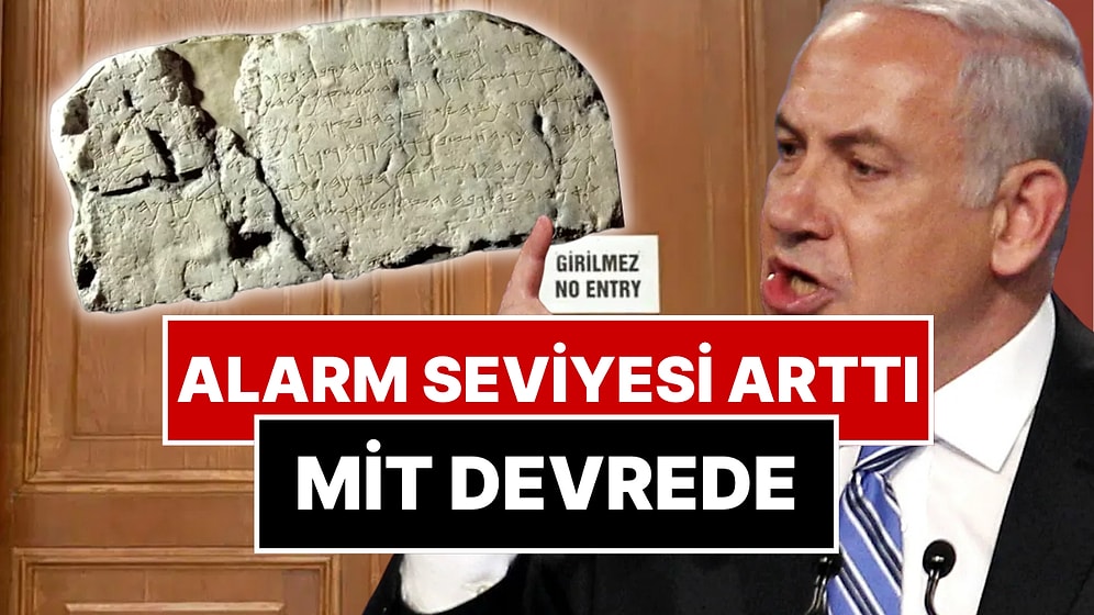 Netanyahu'nun Sözleri İstanbul'da Alarm Seviyesini Yükseltti! Siloam Yazıtı MİT'in Kontrolünde