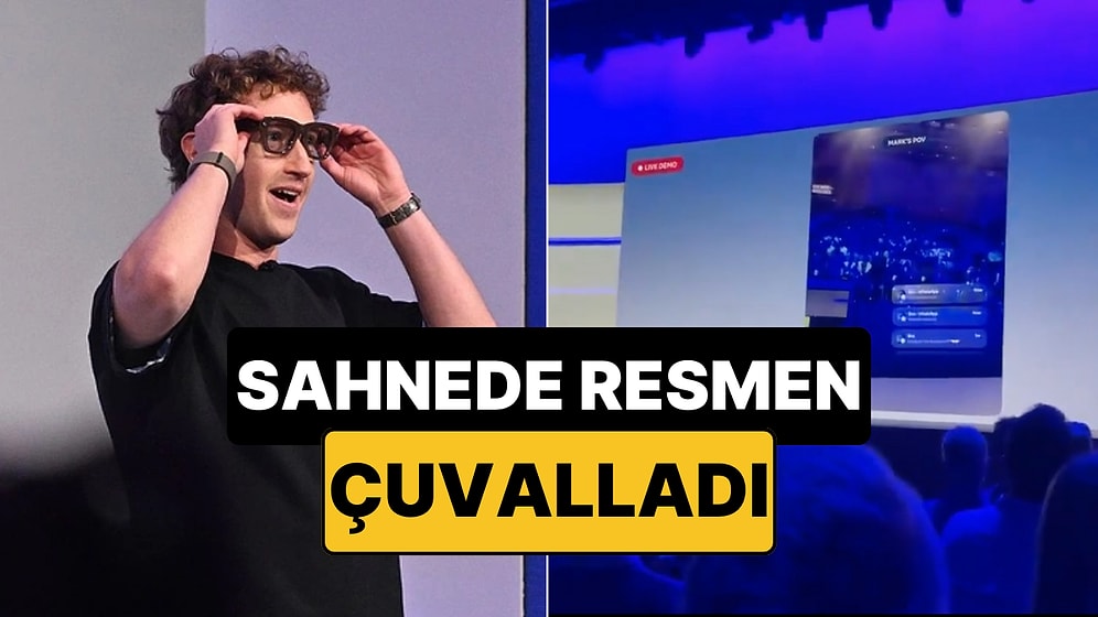 Büyük Rezalet! Meta’nın Yeni Akıllı Gözlüğünü Tanıtmak İsteyen Mark Zuckerberg Zor Anlar Yaşadı