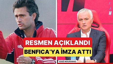 Jose Mourinho, Fenerbahçe ile Elendiği Benfica'nın Yeni Teknik Direktörü Oldu