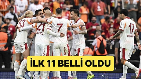 Şampiyonlar Ligi'nde İlk Maçına Çıkan Galatasaray'ın Frankfurt Karşısındaki İlk 11'i Belli Oldu