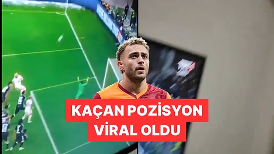 Bir Futbolsever Frankfurt Maçında Barış Alper Yılmaz'ın Kaçırdığı Pozisyonu Böyle Tiye Aldı