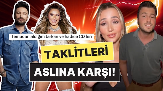 Batuhan Sancak ile Özge Çeçen'in Tarkan ve Hadise Taklidi Sosyal Medyayı Salladı