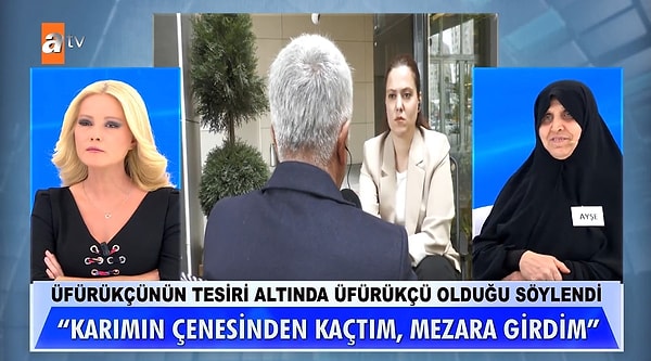 Müge Anlı ile Tatlı Sert programına katılan Ayşe adlı kadın, anlattığı olaylarla akıllara durgunluk verdi.