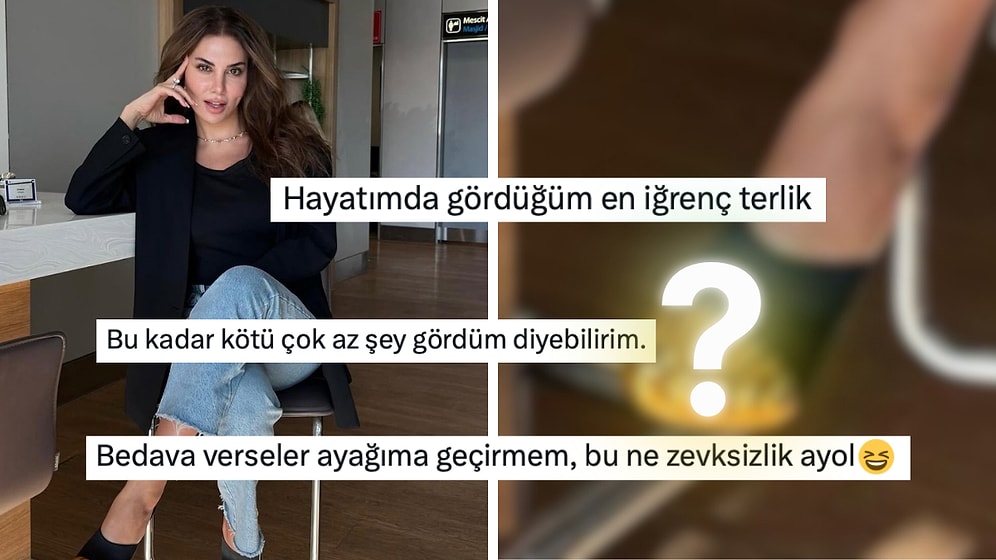 Ebru Yaşar'ın Göz Kanatan Terliğine Verdiği Parayı Duyan X Kullanıcılarından Tepkiler Gecikmedi!