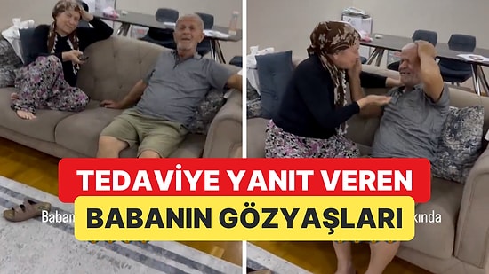 Kemoterapi Tedavisine Yanıt Veren Babanın O Haberi Aldığı An Gözyaşlarını Tutamadı
