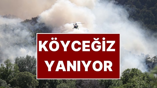 Köyceğiz Alev Alev Yanıyor! Yüzlerce Kişi Tahliye Edildi