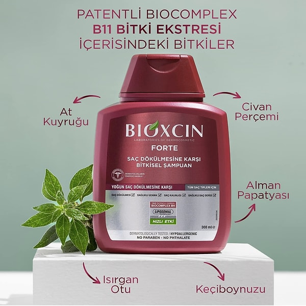 Saç dökülmesine karşı özel olarak geliştirilen Bioxcin Forte Şampuan, bu hafta çok satanlar arasında!