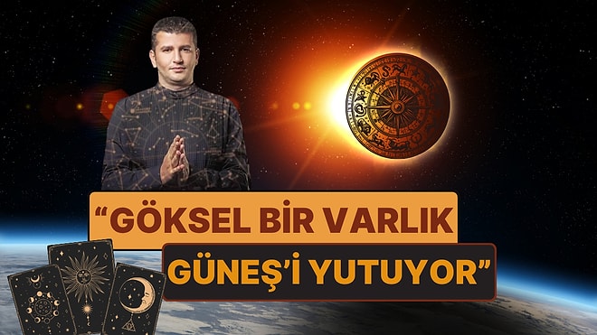 Ünlü Astrolog Dinçer Güner Güneş Tutulmalarının Kadim Tarihini Anlattı: "Göksel Bir Varlık Güneş'i Yutuyor"