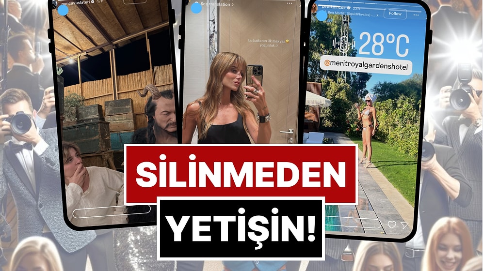Silinmeden Yetişin: 20 Eylül'de Ünlülerin Paylaştığı "Kaçarsa Yazık Olur" Temalı Instagram Hikayeleri!