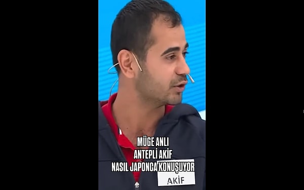 "İyi ve doğal Japonca konuşuyor."