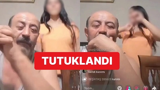 Tiktok'ta Kızını Oynatarak Para Toplayan Baba Tutuklandı