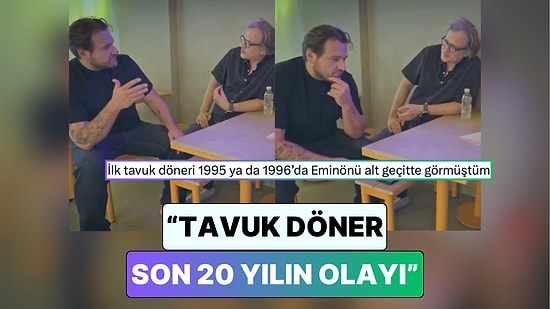 Şef Sinan Büdeyri ve Yönetmen İlker Canikligil'in Sohbetinde Ortaya Çıkan Tavuk Döner Gerçeği